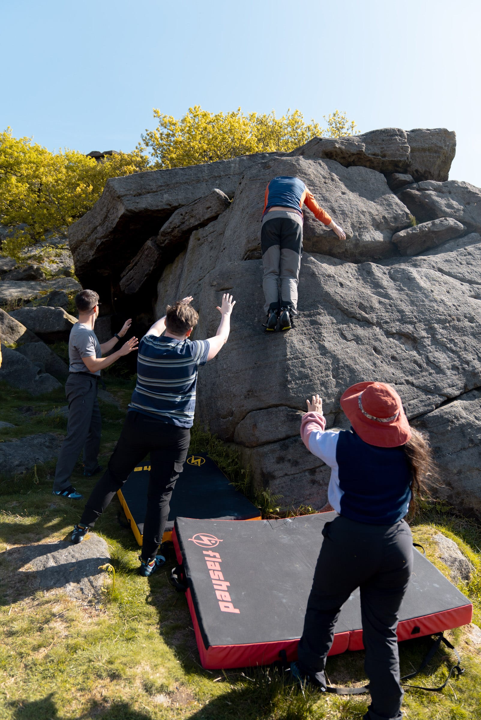 Outdoor Bouldering at ClimbOut