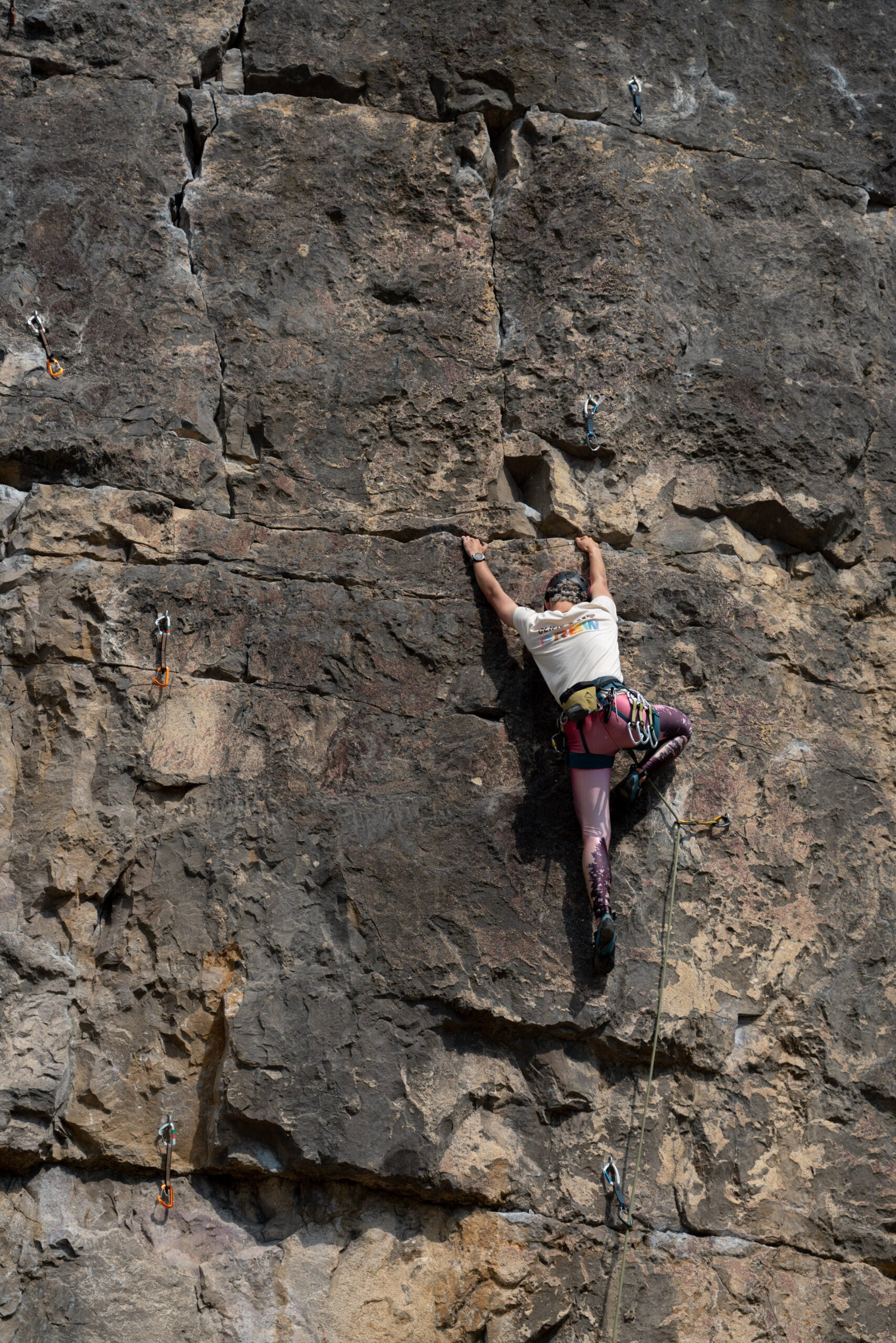 Outdoor Sport Climbing at ClimbOut
