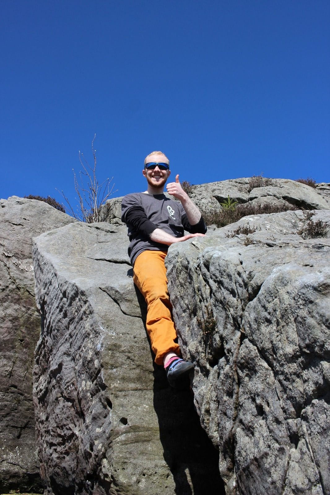 ClimbOot Meet the team 13 Charlie he him photo