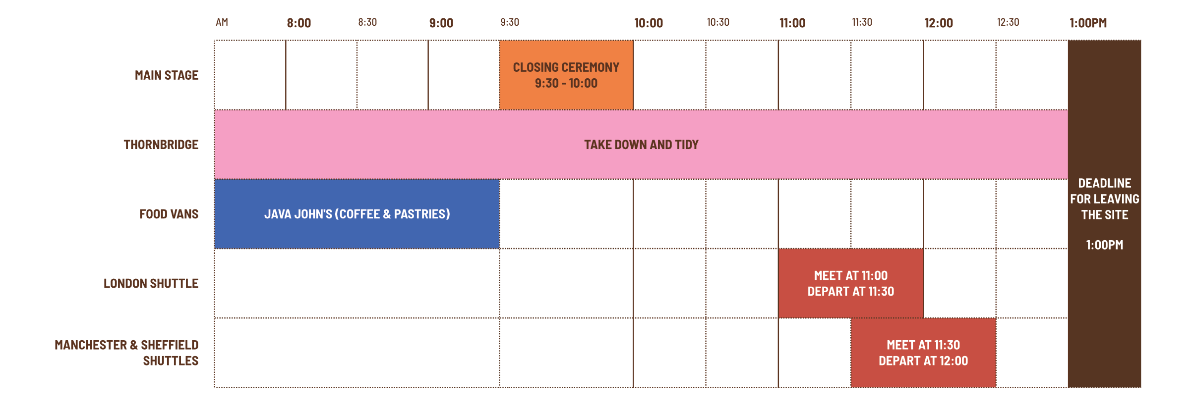 The Gay Agenda 4 ClimbOut 2026 Schedule Monday