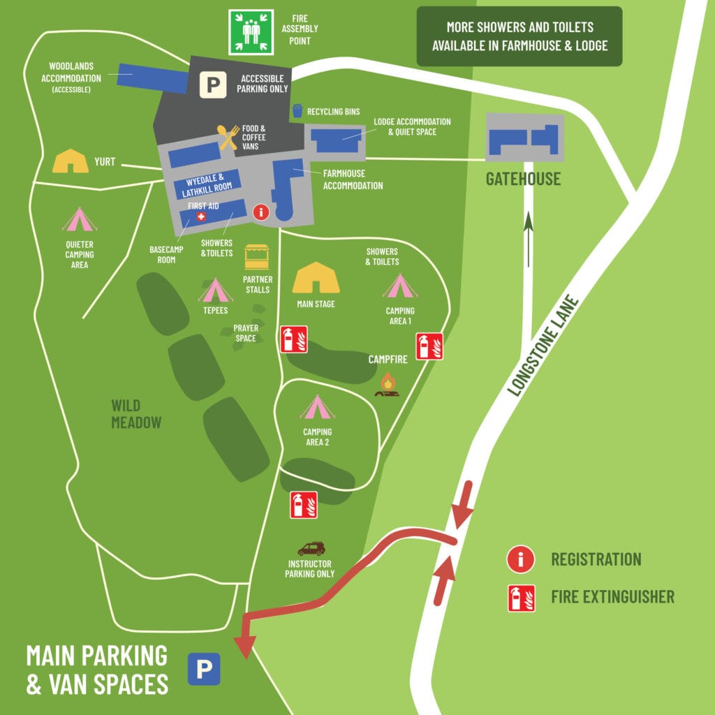 ClimbOut Festival Map 2026