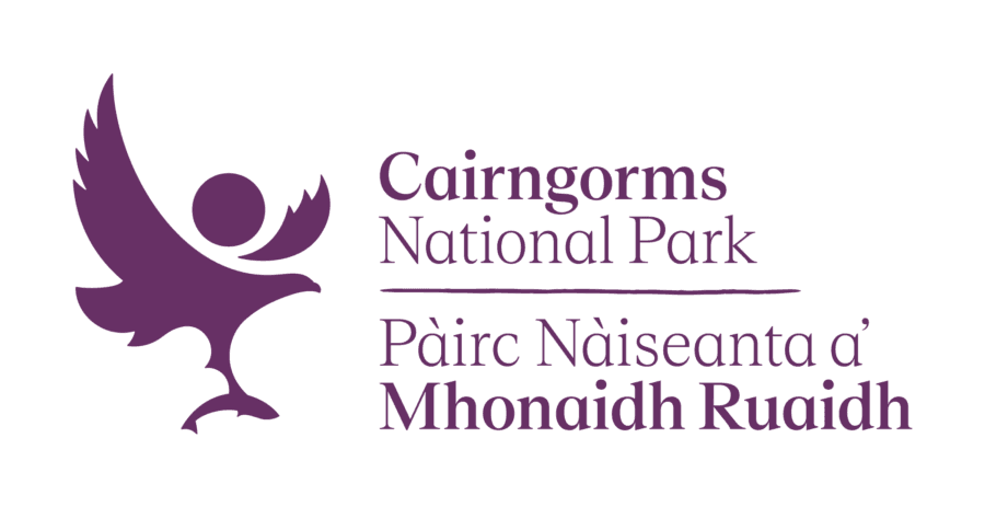 ClimbOot Partners 11 Cairngorms National Park logo purple 900x463 1